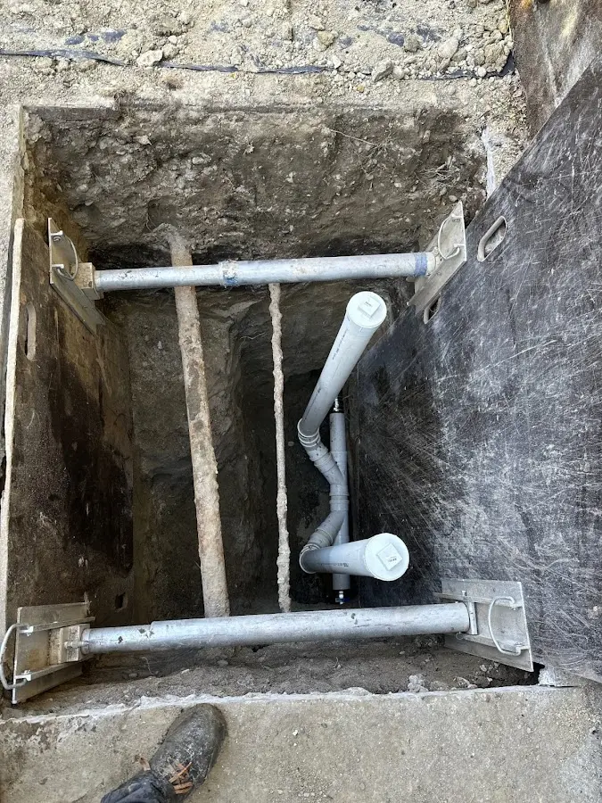 Experienced plumber completing Gas Line Repair work in Brownsville